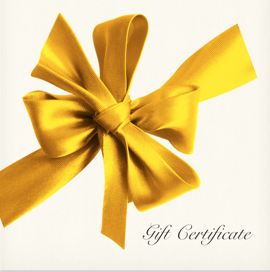 Gift Certificate Image